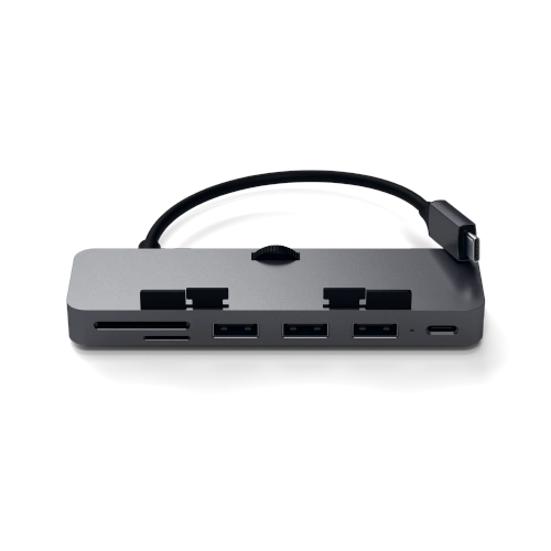 Adapter Satechi Aluminum USB-C Clamp Hub Pro iMac 2017/2019/2020 - Adaptery/HUBy - Satechi