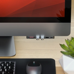 Adaptér Satechi hliníkový USB-C Clamp Hub Pro iMac 2017/2019/2020