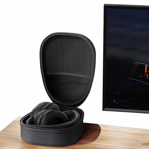 Etui na słuchawki nauszne USAMS US-ZB292 czarny/black - Uniwersalne - Usams