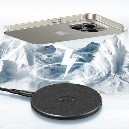 Ładowarka indukcyjna USAMS US-CD223 15W czarny/black - Indukcyjne (bezprzewodowe) - Usams