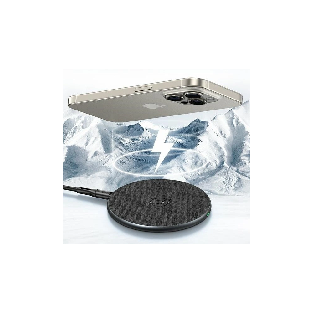 Hurtownia GSM - Ładowarka indukcyjna USAMS US-CD223 15W czarny/black - USA1166 - {ean13} - Hurt