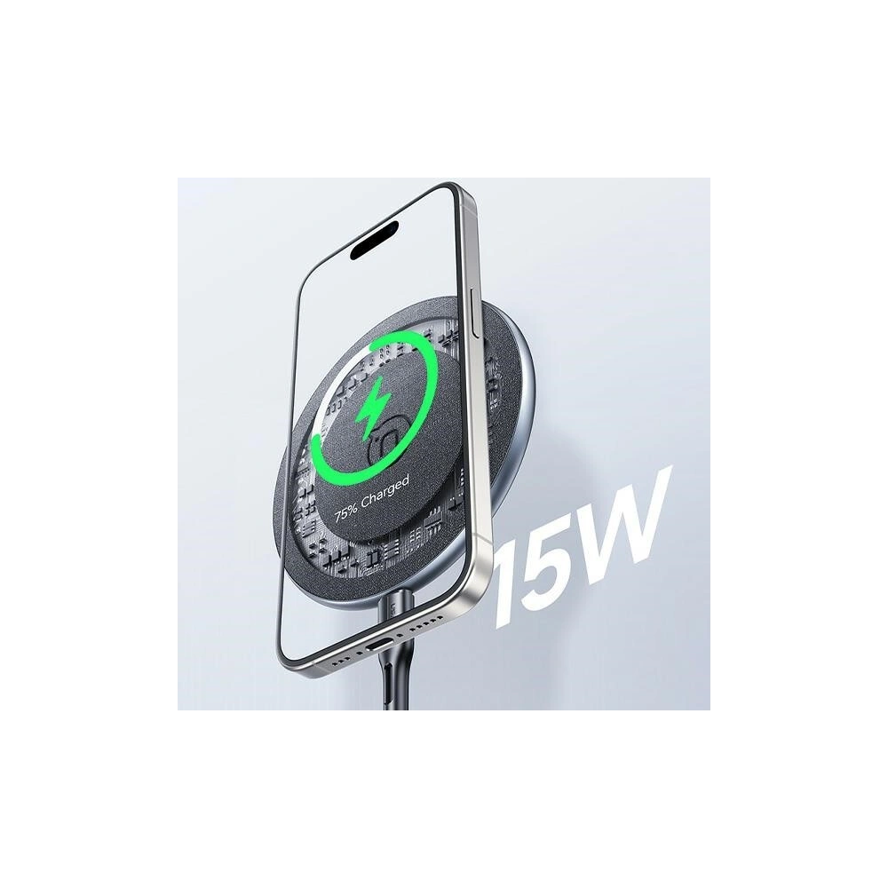 Hurtownia GSM - USAMS US-CD223 15W fekete indukciós töltő - USA1166 - {ean13} - Hurt