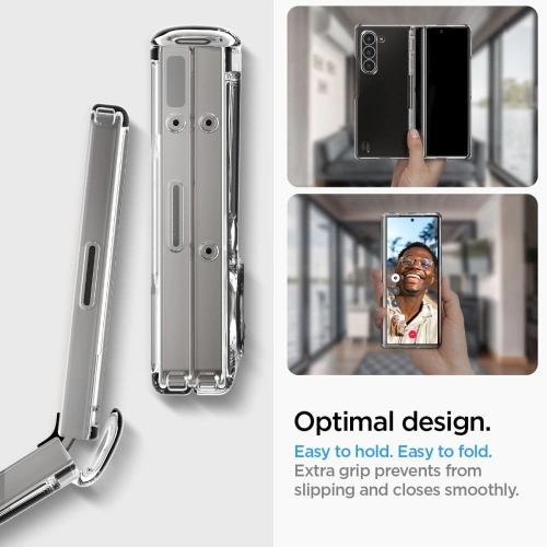 Etui Spigen Ultra Hybrid Pro Samsung Galaxy Z Fold 6 Crystal Clear - Galaxy Z Fold 6 - Spigen
