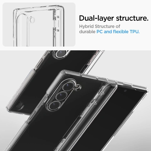 Etui Spigen Ultra Hybrid Pro Samsung Galaxy Z Fold 6 Crystal Clear - Galaxy Z Fold 6 - Spigen