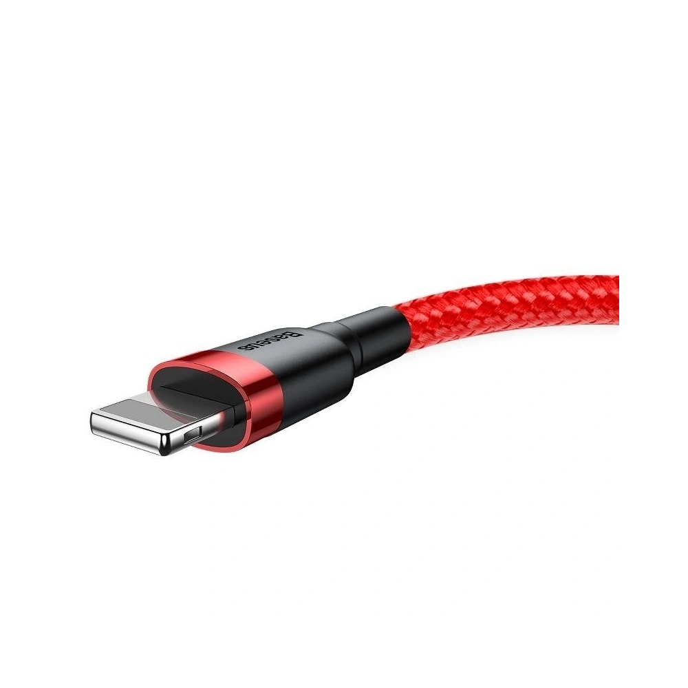 Hurtownia GSM - Kabel Lightning USB Baseus Cafule 2.4A 1m (czerwony) - BSU787RED - {ean13} - Hurt