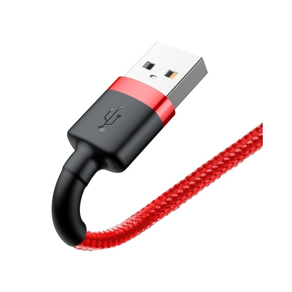 Hurtownia GSM - Kabel Lightning USB Baseus Cafule 2.4A 1m (czerwony) - BSU787RED - {ean13} - Hurt