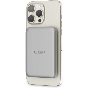 Hurtownia GSM - Powerbank Tech-Protect PB10 LifeMag MagSafe 5000mah Titanium - THP2998 - {ean13} - Hurt