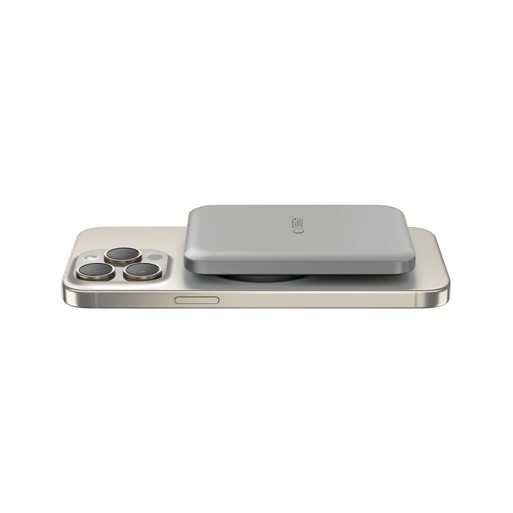 Hurtownia GSM - Powerbank Tech-Protect PB10 LifeMag MagSafe 5000mah Titanium - THP2998 - {ean13} - Hurt