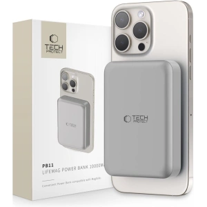 Hurtownia GSM - Powerbank Tech-Protect PB11 LifeMag MagSafe 10000mah Titán - THP2999 - {ean13} - Hurt