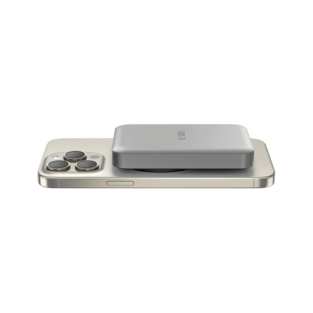 Hurtownia GSM - Powerbank Tech-Protect PB11 LifeMag MagSafe 10000mah Titanium - THP2999 - {ean13} - Hurt