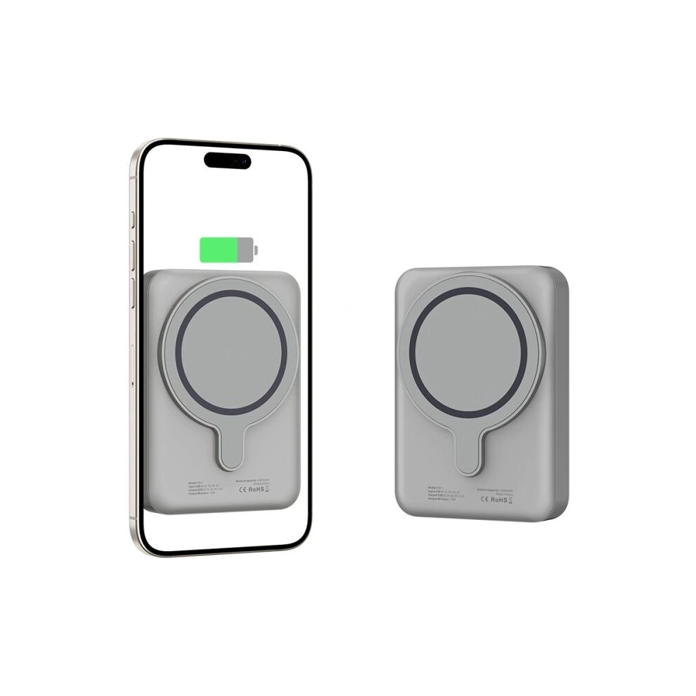 Hurtownia GSM - Powerbank Tech-Protect PB11 LifeMag MagSafe 10000mah Titanium - THP2999 - {ean13} - Hurt