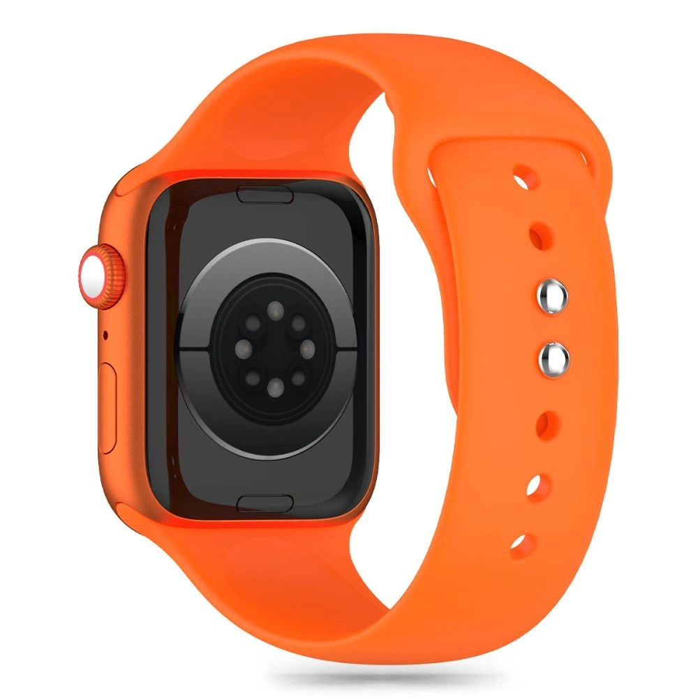 Hurtownia GSM - Pasek Tech-Protect szilikon Apple Watch 4/5/6/7/8/9/SE/Ultra 1/2 42/44/45/49mm élénk narancssárga - THP3001 - {ean13} - Hurt