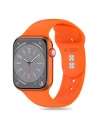 Pasek Tech-Protect szilikon Apple Watch 4/5/6/7/8/9/SE/10 38/40/41/42mm élénk narancssárga