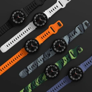 Hurtownia GSM - Pasek Tech-Protect Silicone Line Samsung Galaxy Watch 4/5/5 Pro/6/7/FE Montego Blue - THP3004 - {ean13} - Hurt