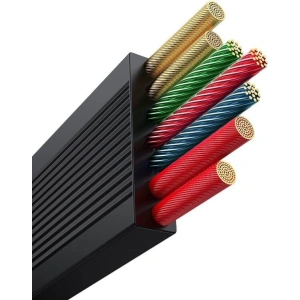 Hurtownia GSM - Cablul Baseus Free2Draw 3w1 USB-C / USB-C, Lightning, MicroUSB 100W 1.1m negru - BSU4920 - {ean13} - Hurt
