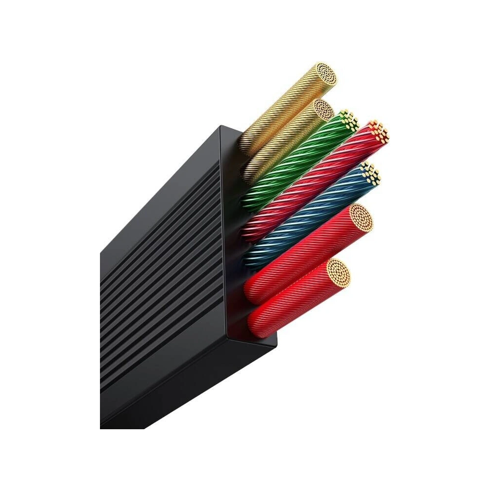 Hurtownia GSM - Kabel Baseus Free2Draw 3w1 USB-C / USB-C, Lightning, MicroUSB 100W 1.1m schwarz - BSU4920 - {ean13} - Hurt