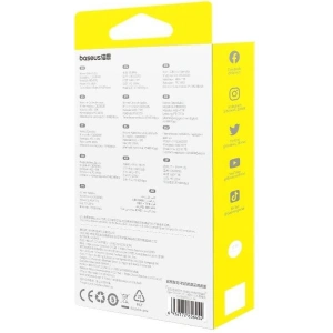 Hurtownia GSM - Cablul Baseus Free2Draw 3w1 USB-C / USB-C, Lightning, MicroUSB 100W 1.1m negru - BSU4920 - {ean13} - Hurt