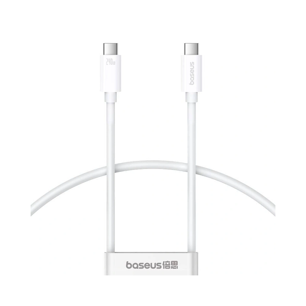 Hurtownia GSM - Kabel Baseus Superior 2 USB-C / USB-C 240W 1.8m bílý - BSU4921 - {ean13} - Hurt