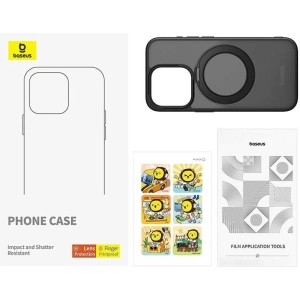 Hurtownia GSM - Etui Baseus SkyRing Magnetic + üveg Apple iPhone 14 Pro Max - BSU4922 - {ean13} - Hurt