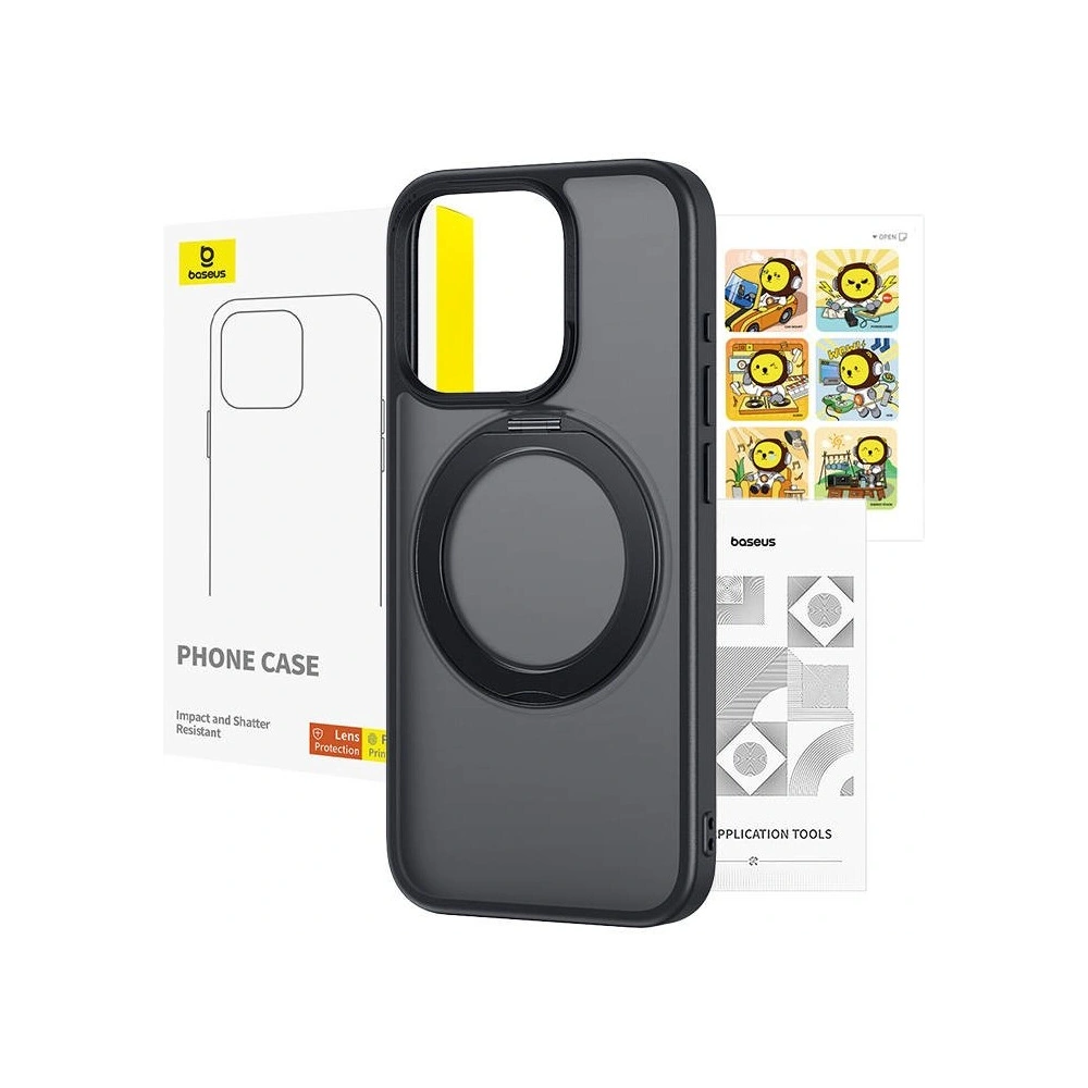 Hurtownia GSM - Etui Baseus SkyRing Magnetic + sticlă Apple iPhone 14 Pro Max - BSU4922 - {ean13} - Hurt