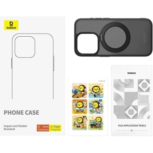 Hurtownia GSM - Etui Baseus SkyRing Magnetic + üveg Apple iPhone 13 Pro - BSU4923 - {ean13} - Hurt