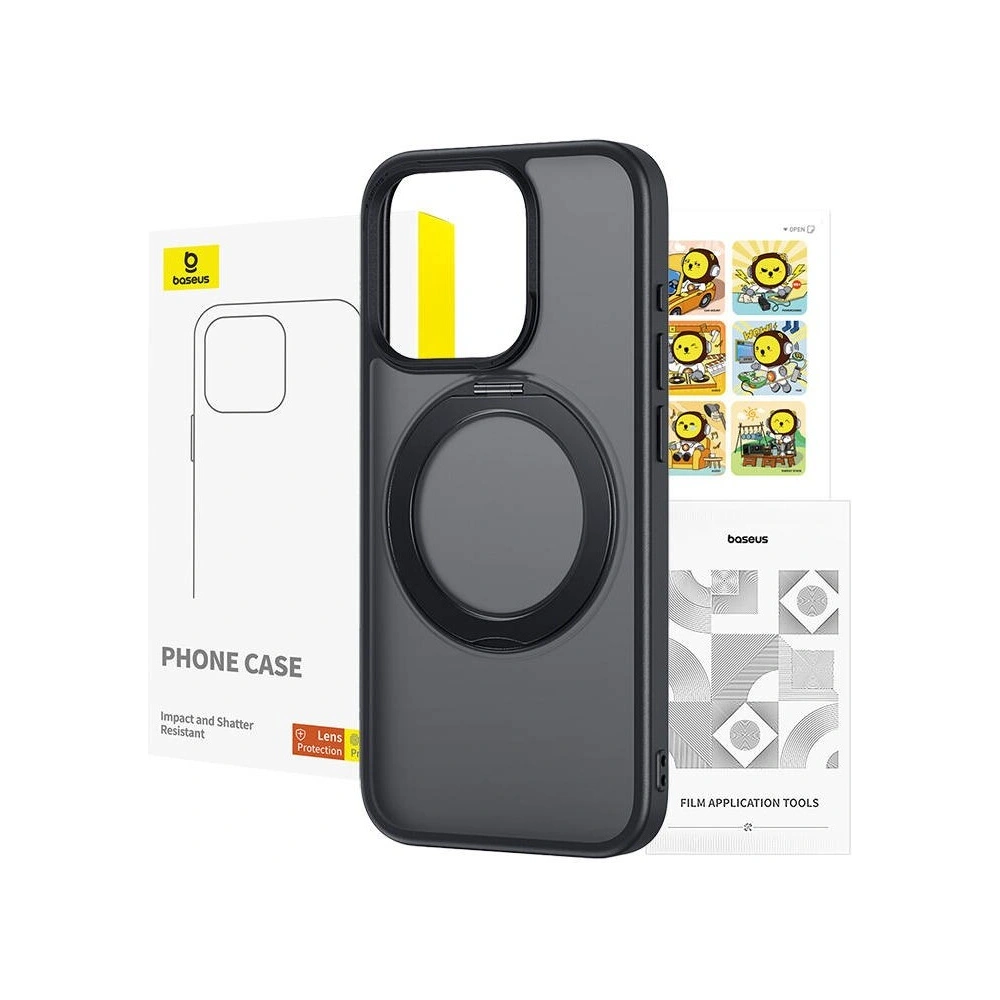 Hurtownia GSM - Case Baseus SkyRing Magnetic + Glas Apple iPhone 13 Pro - BSU4923 - {ean13} - Hurt