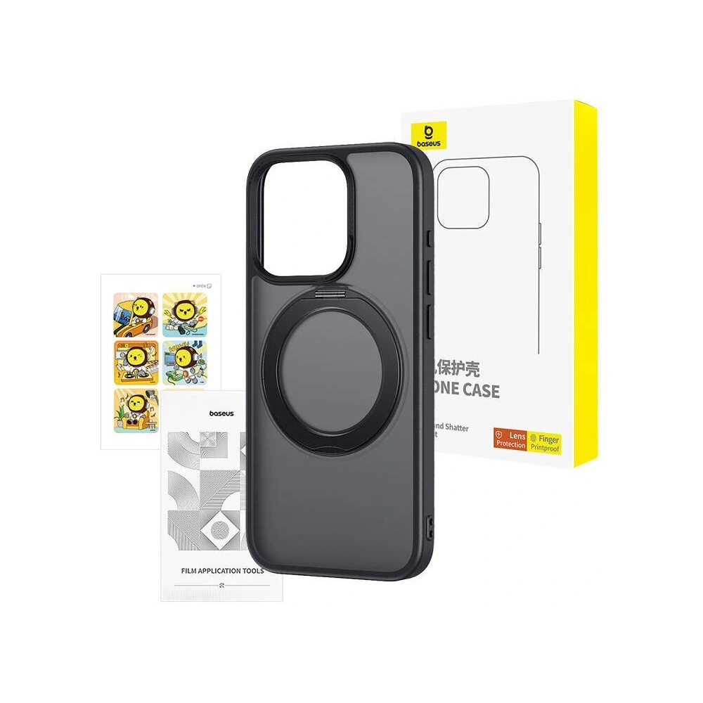 Hurtownia GSM - Etui Baseus SkyRing Magnetic + szkło Apple iPhone 15 Pro - BSU4924 - {ean13} - Hurt