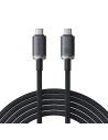 Kabel Baseus Crystal Shine USB-C / USB-C 100W 1.5m 20Gbps černý