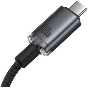 Hurtownia GSM - Kábel Baseus Crystal Shine USB-C / USB-C 100W 1.5m 20Gbps fekete - BSU4925 - {ean13} - Hurt