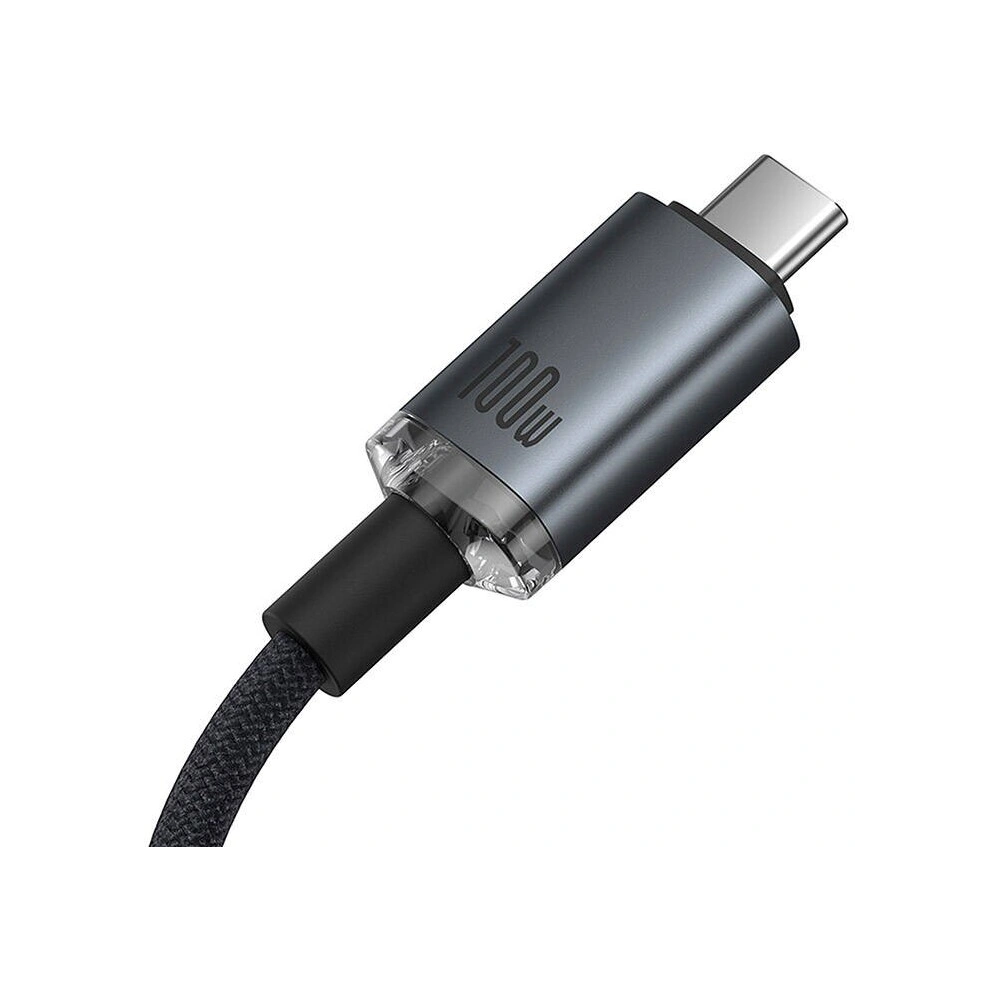Hurtownia GSM - Kabel Baseus Crystal Shine USB-C / USB-C 100W 1.5m 20Gbps černý - BSU4925 - {ean13} - Hurt