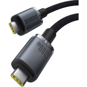 Hurtownia GSM - Kabel Baseus Crystal Shine USB-C / USB-C 100W 1.5m 20Gbps schwarz - BSU4925 - {ean13} - Hurt