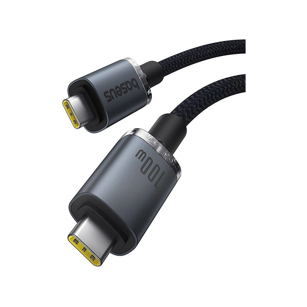 Hurtownia GSM - Kabel Baseus Crystal Shine USB-C / USB-C 100W 1.5m 20Gbps černý - BSU4925 - {ean13} - Hurt