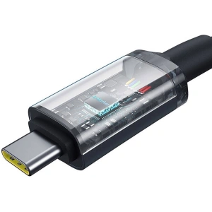 Hurtownia GSM - Kabel Baseus Crystal Shine USB-C / USB-C 100W 1.5m 20Gbps schwarz - BSU4925 - {ean13} - Hurt
