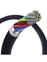 Wholesale Baseus Crystal Shine USB-C / USB-C cable 100W 1.5m 20Gbps black - BSU4925 - {ean13} - Hurt