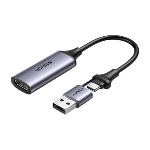 Karta przechwytywania obrazu / Grabber UGREEN CM489 USB-A, USB-C / HDMI 4K60Hz - Video - Ugreen