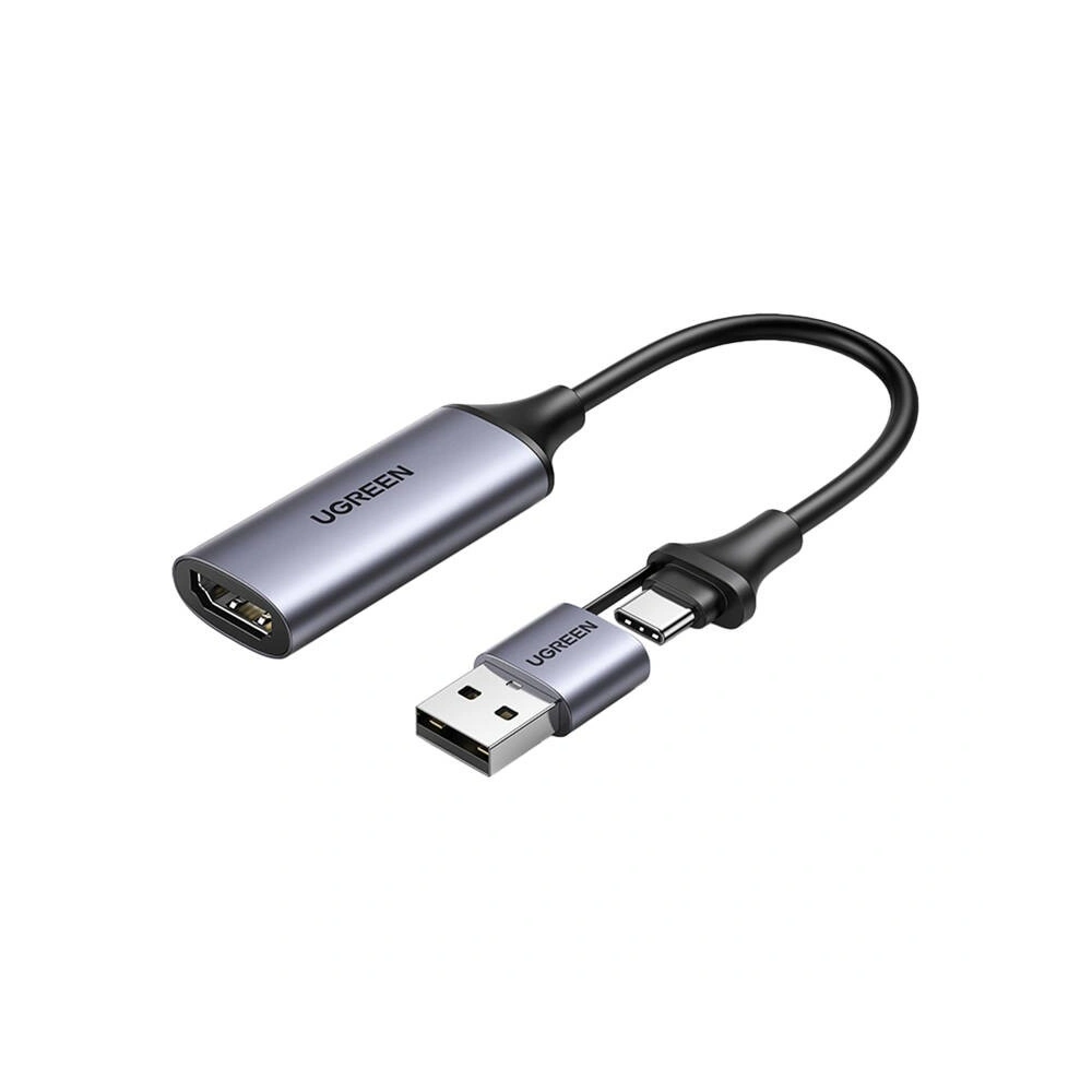 Wholesale UGREEN CM489 USB-A, USB-C / HDMI 4K60Hz video capture card / grabber - UGR1886 - {ean13} - Hurt
