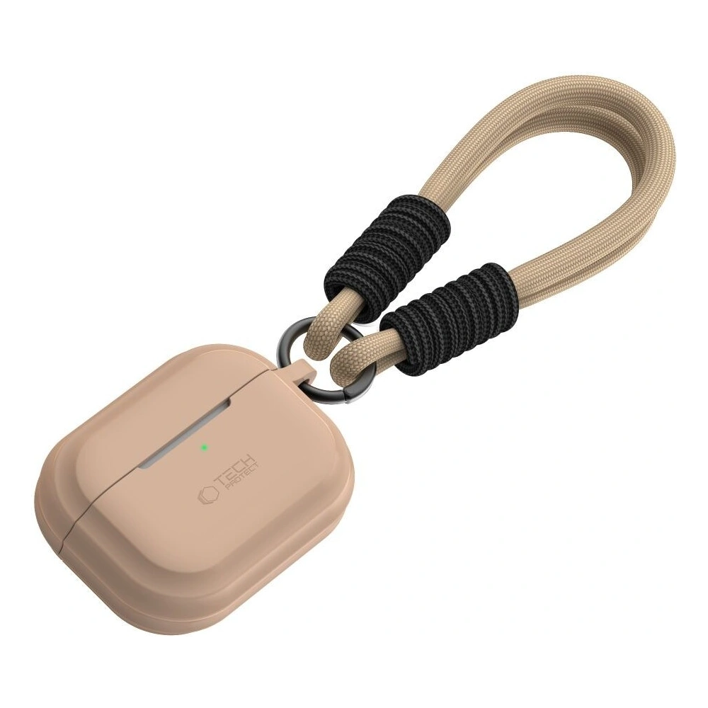 Wholesale Tech-Protect Silicone Rope Apple Airpods Pro 1 / 2 Cafe Latte - THP3006 - {ean13} - Hurt