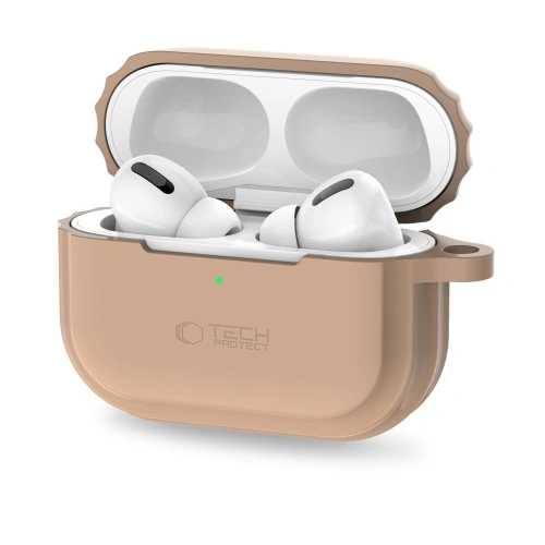 Etui Tech-Protect Silicone Rope Apple Airpods Pro 1 / 2 Cafe Latte - AirPods Pro (2. generacji) - Tech-Protect