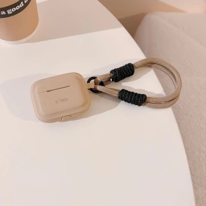 Hurtownia GSM - Etui Tech-Protect silikonová šňůra Apple Airpods Pro 1 / 2 Cafe Latte - THP3006 - {ean13} - Hurt