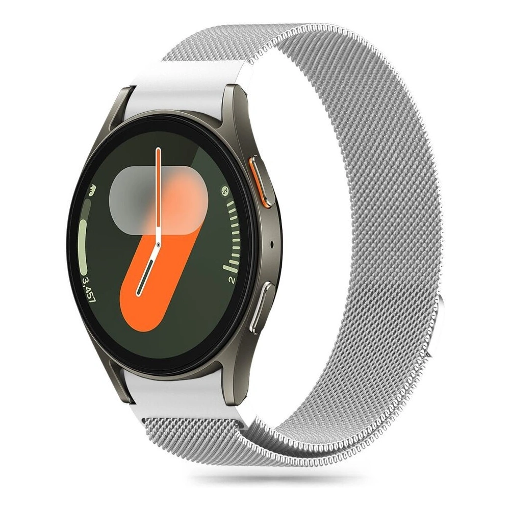 Hurtownia GSM - Pasek Tech-Protect MilaneseBand Samsung Galaxy Watch 4/5/5 Pro/6/7/FE Ezüst - THP3007 - {ean13} - Hurt