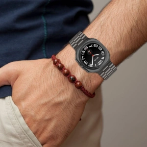 Hurtownia GSM - Pásek Tech-Protect Nerezový Samsung Galaxy Watch Ultra 47mm Titan - THP3011 - {ean13} - Hurt