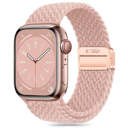 Pasek Tech-Protect Nylonmag Apple Watch 4/5/6/7/8/9/SE/Ultra 1/2 42/44/45/49mm Dusty Rose - Watch - Tech-Protect