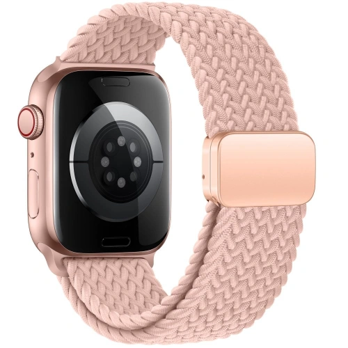 Pasek Tech-Protect Nylonmag Apple Watch 4/5/6/7/8/9/SE/Ultra 1/2 42/44/45/49mm Dusty Rose - Watch - Tech-Protect