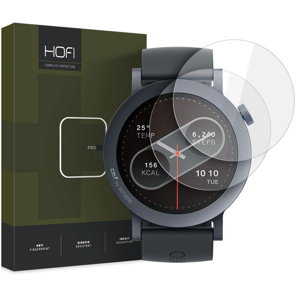 Hurtownia GSM - Gehärtetes Glas Hofi Glass Pro+ Nothing CMF Watch Pro 2 Klar [2 PACK] - HOFI517 - {ean13} - Hurt