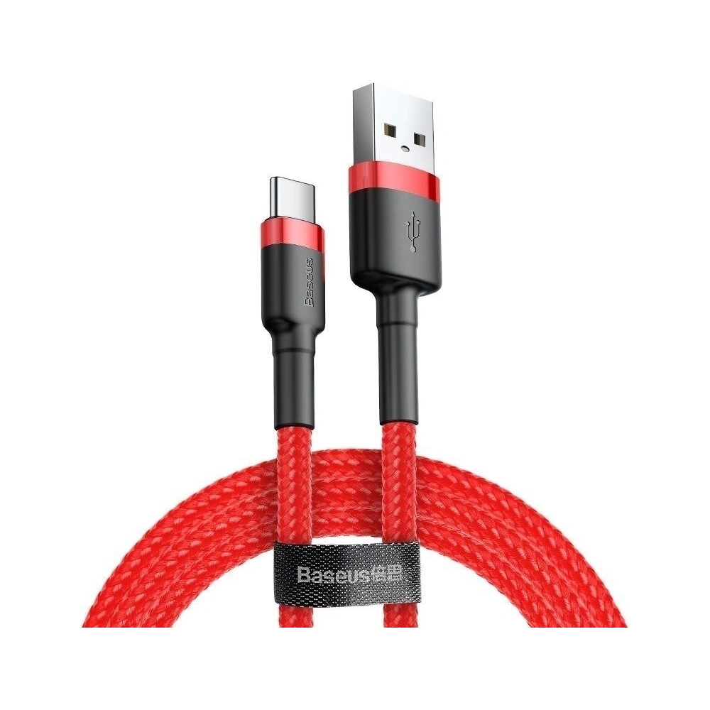 Hurtownia GSM - Kabel USB-C Baseus Cafule 2A 3m (czerwony) - BSU793RED - {ean13} - Hurt