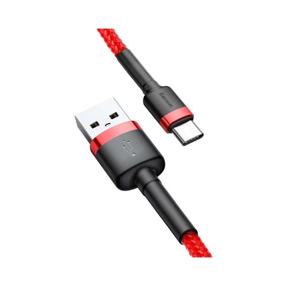 Hurtownia GSM - Kabel USB-C Baseus Cafule 2A 3m (czerwony) - BSU793RED - {ean13} - Hurt