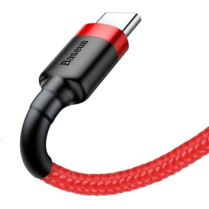 Hurtownia GSM - Kabel USB-C Baseus Cafule 2A 3m (czerwony) - BSU793RED - {ean13} - Hurt