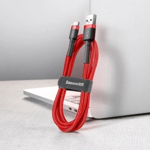 Hurtownia GSM - Kabel USB-C Baseus Cafule 2A 3m (czerwony) - BSU793RED - {ean13} - Hurt
