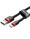 Hurtownia GSM - Kabel USB-C Baseus Cafule 2A 3m (czerwono-czarny) - BSU794REDBLK - {ean13} - Hurt
