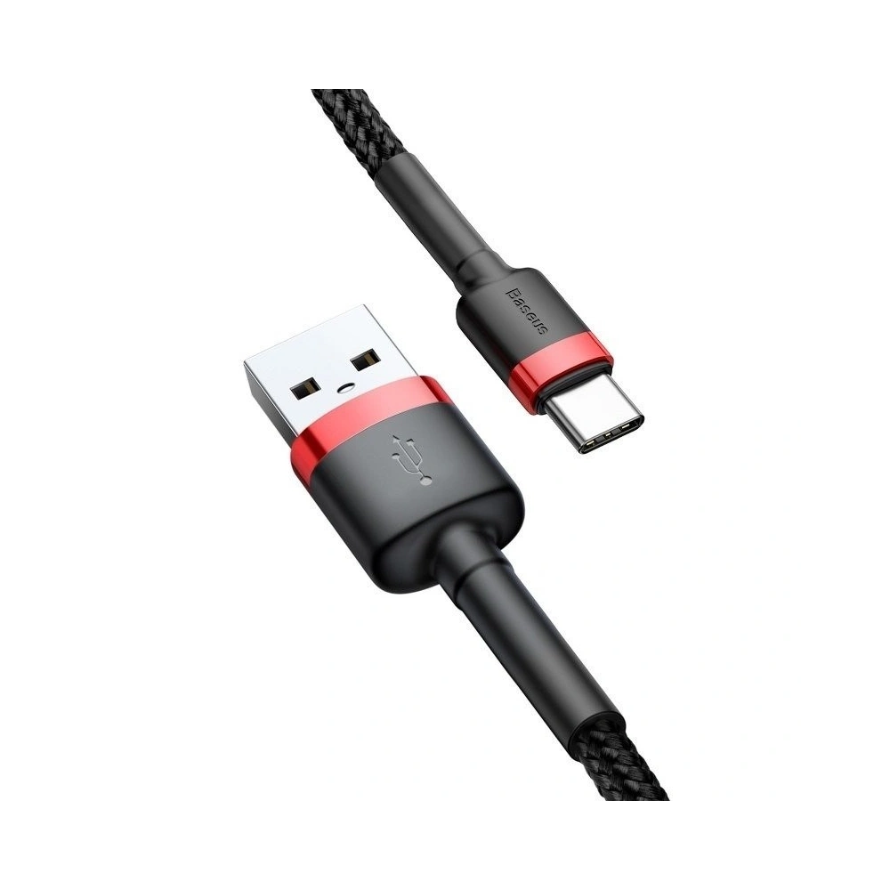 Hurtownia GSM - Kabel USB-C Baseus Cafule 2A 3m (czerwono-czarny) - BSU794REDBLK - {ean13} - Hurt